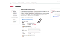 Desktop Screenshot of interpreting.abbyyonline.com