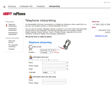 Tablet Screenshot of interpreting.abbyyonline.com
